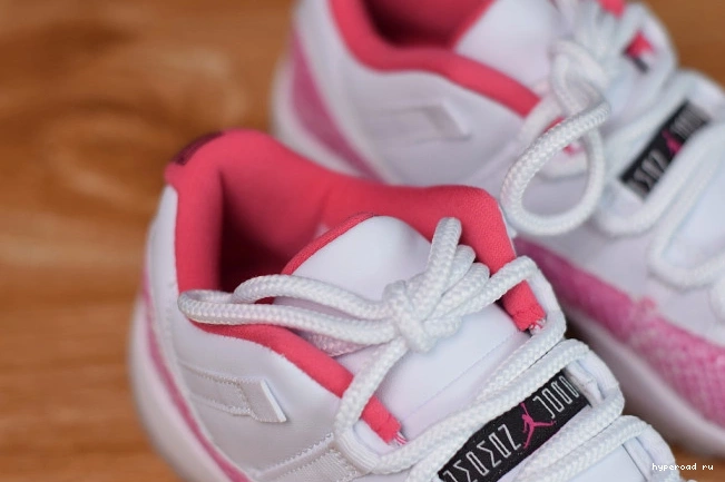 WMNS Snakeskin Pink Air 11 AH7860-106 Low Jordan 0627